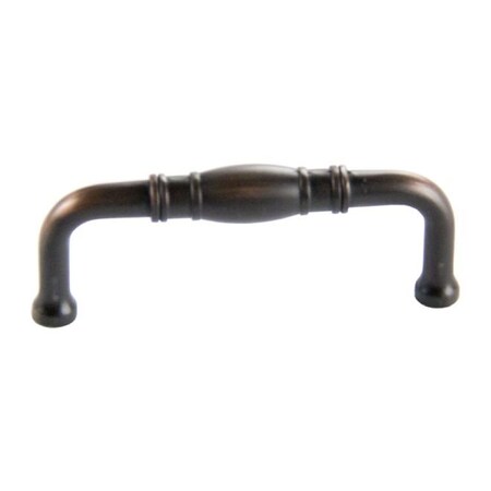 Crown 3-1/4" Cabinet Pull with 3" Center to Center Oil Rubbed Bronze Finish CHP8029010B